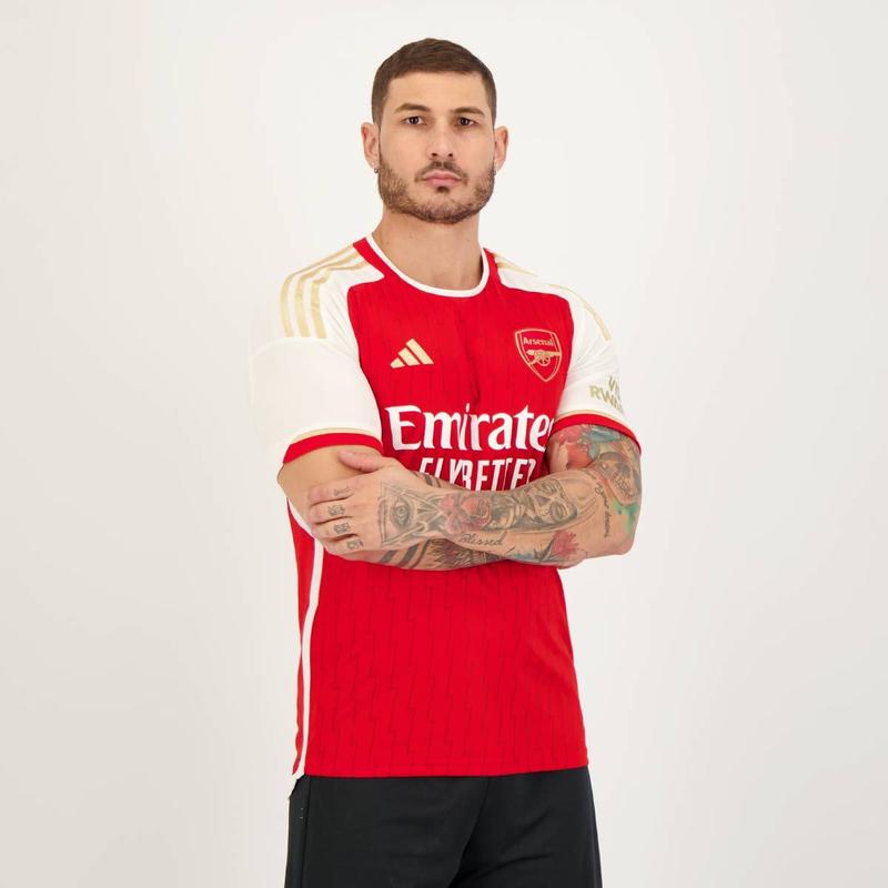 Camisa Adidas Arsenal Home 2024 8 Odegaard - Camisa de Time